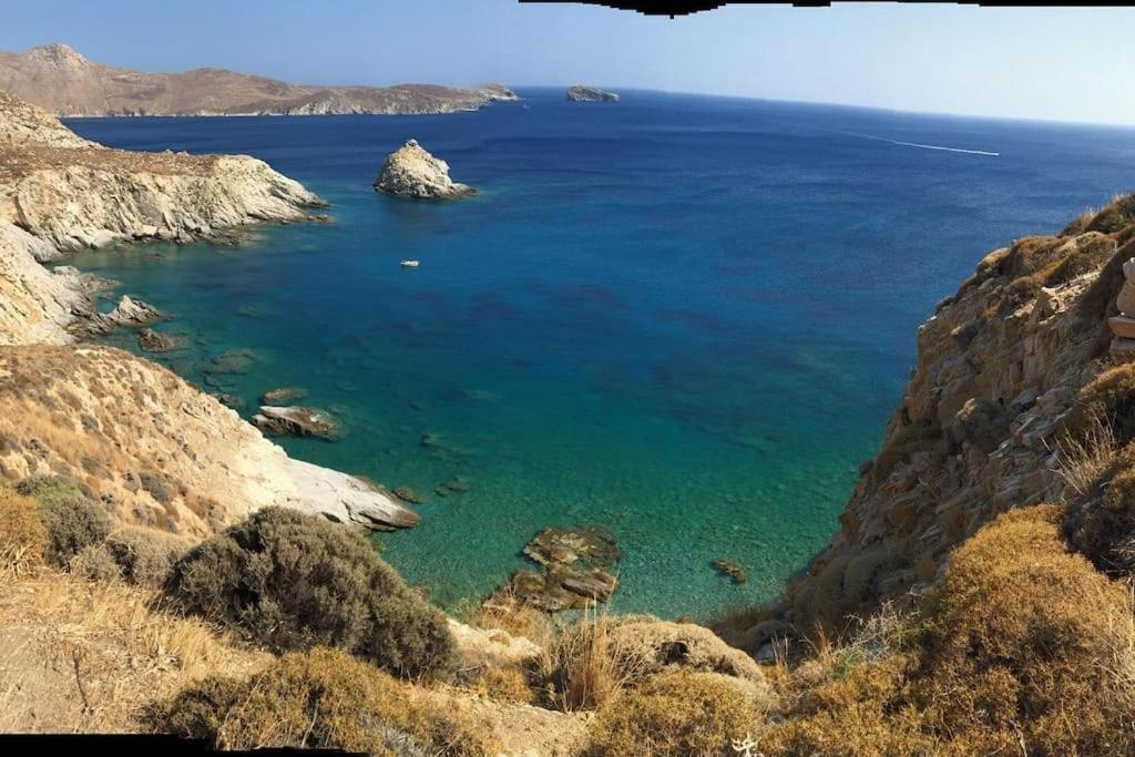 Snake House 180 Sea View - Serifians Residences Βάγια Εξωτερικό φωτογραφία